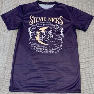 Stevie Nicks 2025 Concert Tour 3D Shirt Medium Signed Sisters Of The Moon 80s